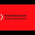 Video: Stroj skartovací REXEL Momentum X420 (4 x 40 mm)
