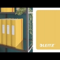 Video: Pořadač pákový Leitz Cosy Active 180 stupňů A4 82 mm, žlutý