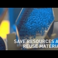 Video: Odkladač na dokumenty Durable Eco, modrý