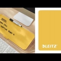 Video: Tabulka skleněná Leitz Cosy 15 x 6 x 38 cm, žlutá