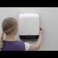 Video: Zásobník na skládané ručníky Katrin Inclusive M, bílý