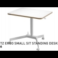 Video: Stůl Leitz Ergo s kolečky, výškově stavitelný, elektrický
