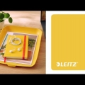 Video: Odkladač na dokumenty Leitz Cosy, modrý