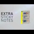 Video: Bloček samol. Stick´n Extra Sticky 76 x 127 mm, 90 l., růž.