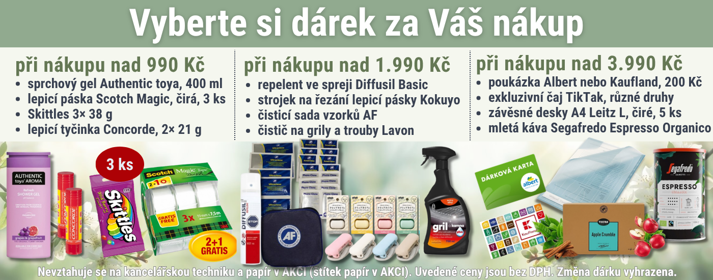 Dárky k objednávce 