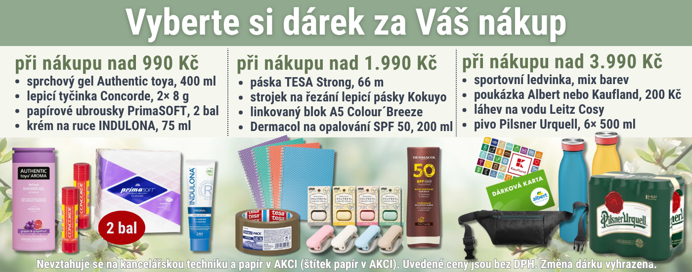 Dárky k objednávce 