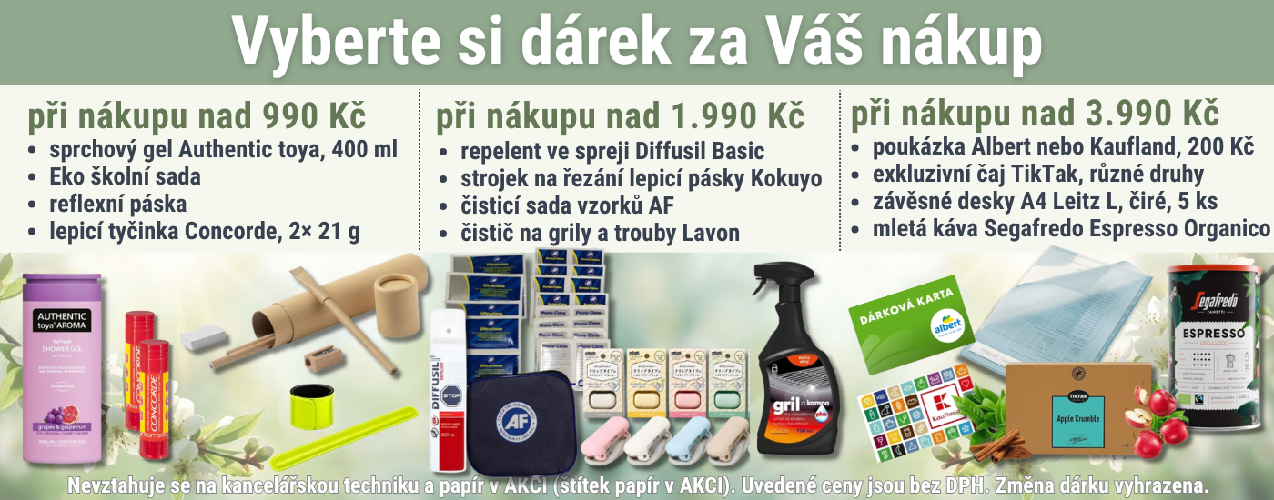Dárky k objednávce 
