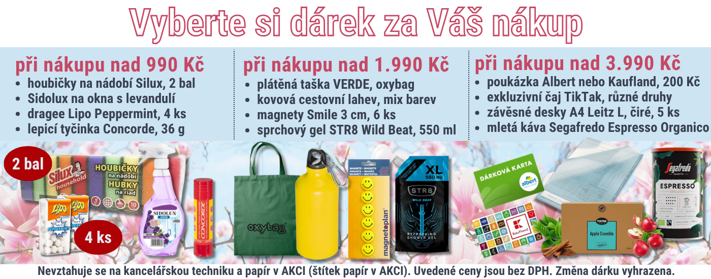 Dárky k objednávce 