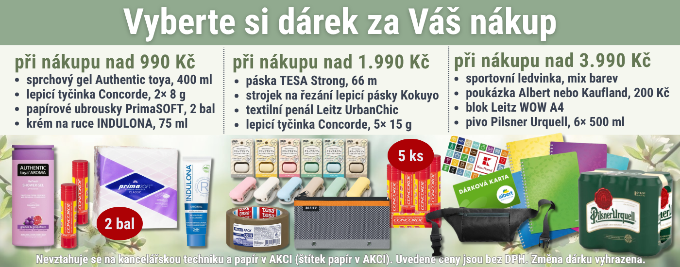Dárky k objednávce 