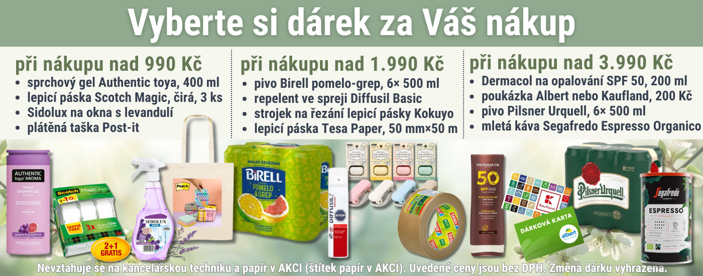 Dárky k objednávce 