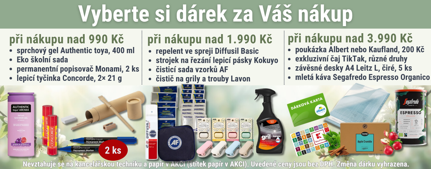 Dárky k objednávce 