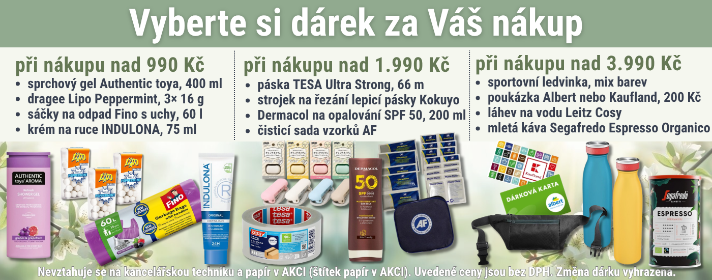 Dárky k objednávce 