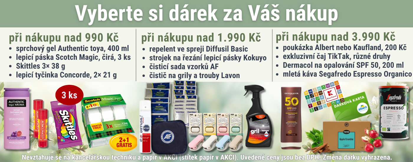 Dárky k objednávce 