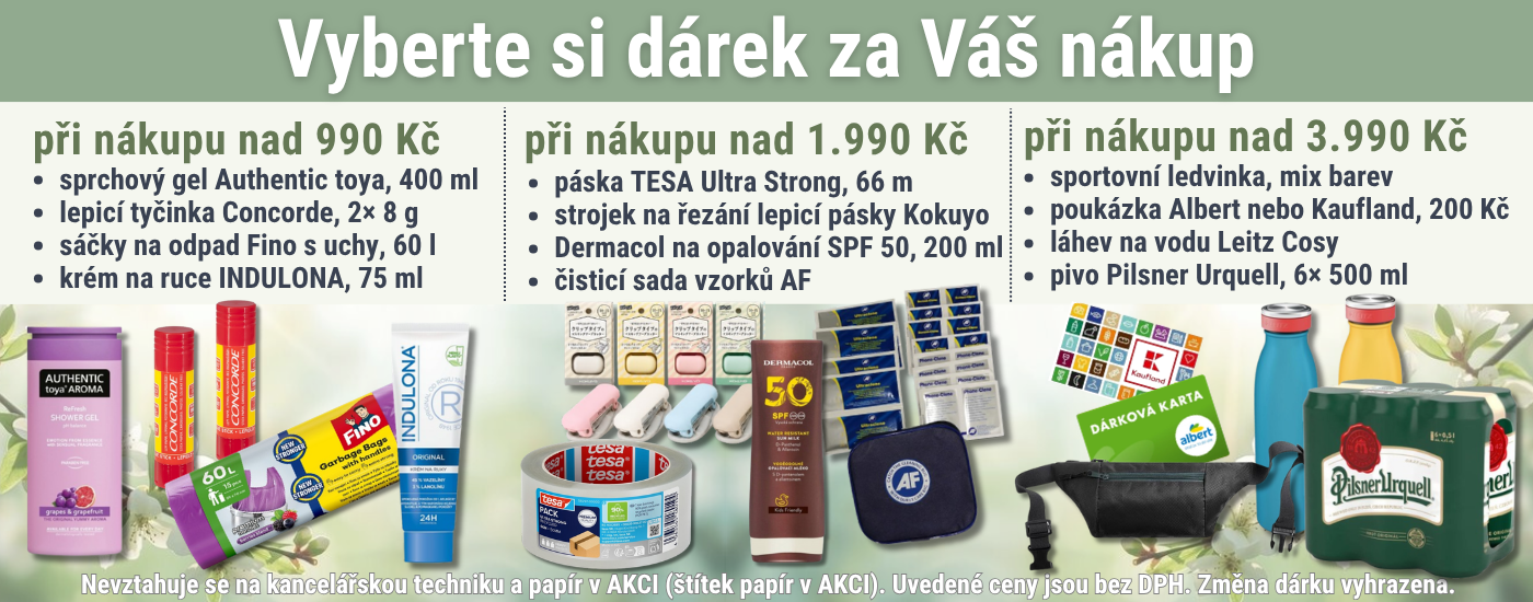 Dárky k objednávce 