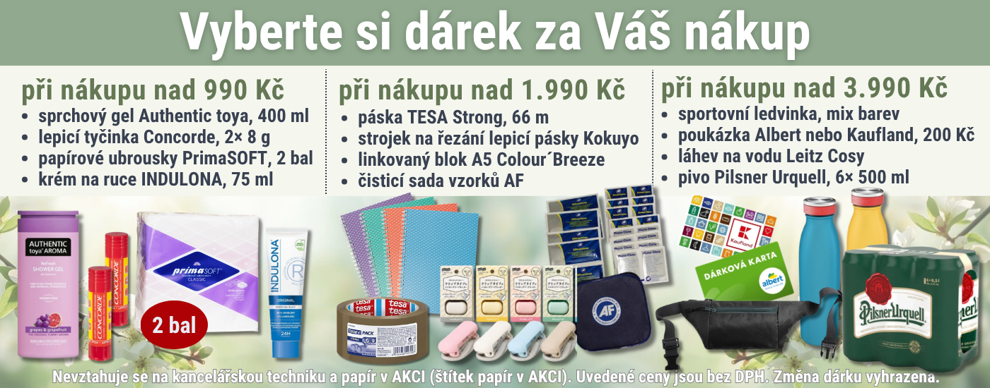 Dárky k objednávce 