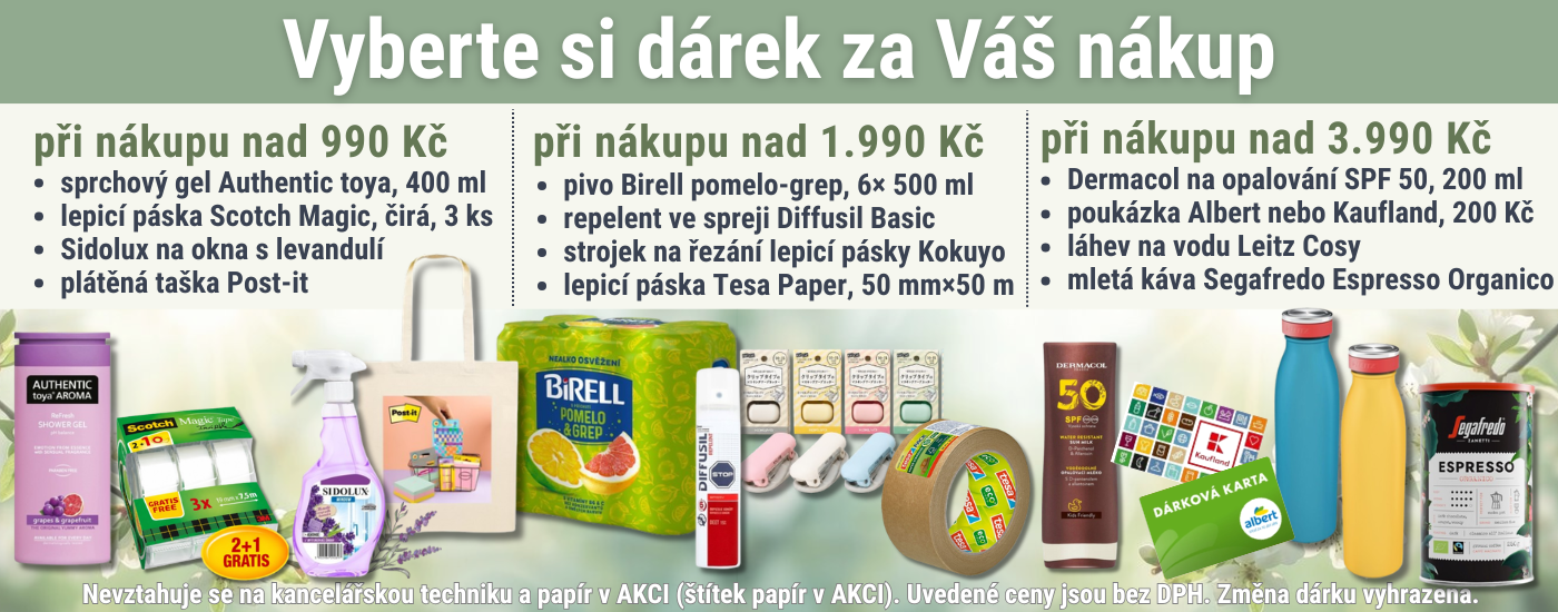 Dárky k objednávce 