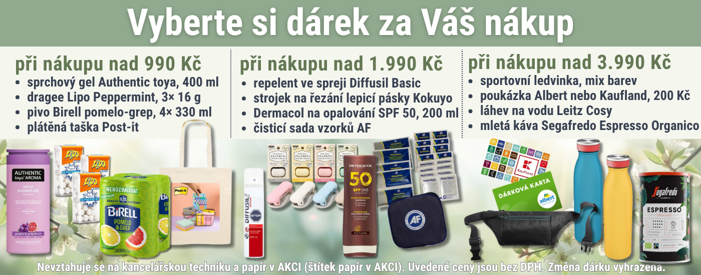 Dárky k objednávce 