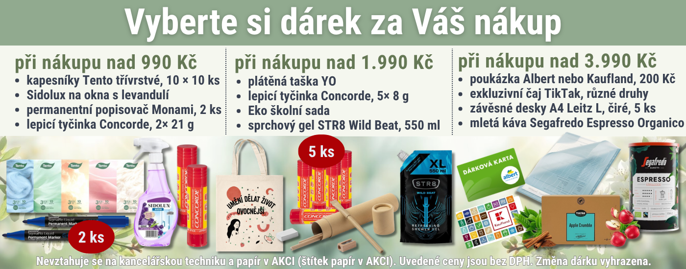 Dárky k objednávce 