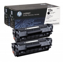 Toner HP Q2612AD Dual Pack pro LJ 101x/102x/30xx, černý