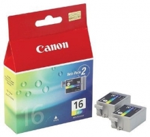 Náplň Canon BCI16C barevná pro IP90, DS700, 100 str. (2 ks)