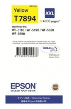 Cartridge Epson C13T789440 XXL pro WF 51xx/56xx, žlutá