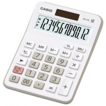 Kalkulačka Casio MX 12 B, 12 míst, bílá