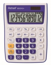 Kalkulačka stolní Rebell SDC912+, modrá
