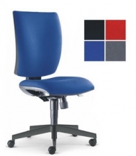 Židle kancelářská LYRA 207 SY, červená
