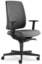 Židle kancelářská Leaf 500-SYA, šedá