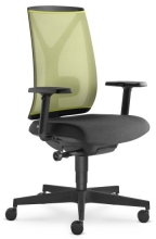 Židle kancelářská Leaf 503-SYA, zelená