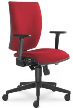 Židle kancelářská Lyra 207-SY, červená