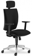 Židle kancelářská Lyra 208 SY, černá