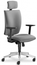 Židle kancelářská Lyra 208 SY, šedá
