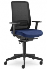 Židle kancelářská Lyra 215-SYS, modrá