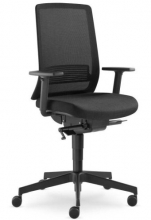 Židle kancelářská Lyra 215-SYS, černá