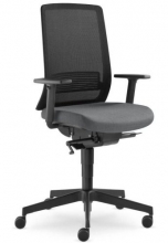 Židle kancelářská Lyra 215-SYS, šedá