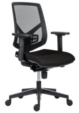 Židle kancelářská Skill 1750-SYN, černá