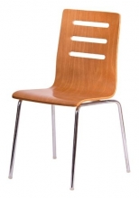 Židle konferenční Tina, třešeň