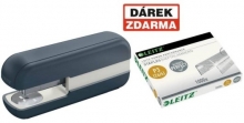 Sešívač Leitz Cosy 30, 30 listů, šedý