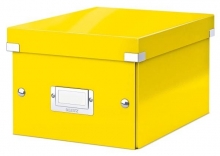 Krabice archivační Leitz Click-N-Store S (A5), žlutá