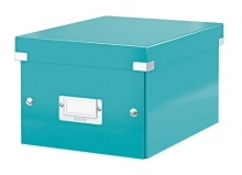 Krabice archivační Leitz Click-N-Store S (A5), led. modrá