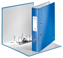 Pořadač pákový Leitz WOW 180 stupňů A4 52 mm, modrý