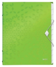 Kniha třídicí Leitz WOW 12ti dílná, zelená