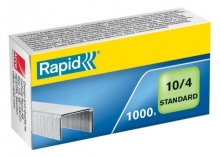 Spojovače kancelářské Rapid Standard 10/4, 1.000 ks