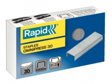 Spojovače kancelářské Rapid Omnipress 30 (balení 1.000 ks)
