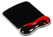 Podložka pod myš Kensington Duo Gel Mouse Pad, červeno-černá