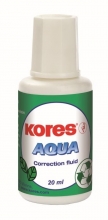 Lak korekční Kores Aqua se štětečkem, 20 ml