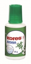 Lak korekční Kores Aqua Soft tip s houbičkou, 25 g