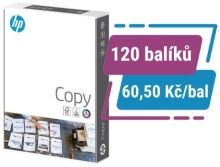 Papír xer. HP Copy CHP910 A4, 80 g, 500 l., 120 bal. - Akce