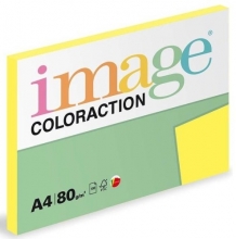 Papír xer. Coloraction A4, 80 g, střední žlutá/Canary